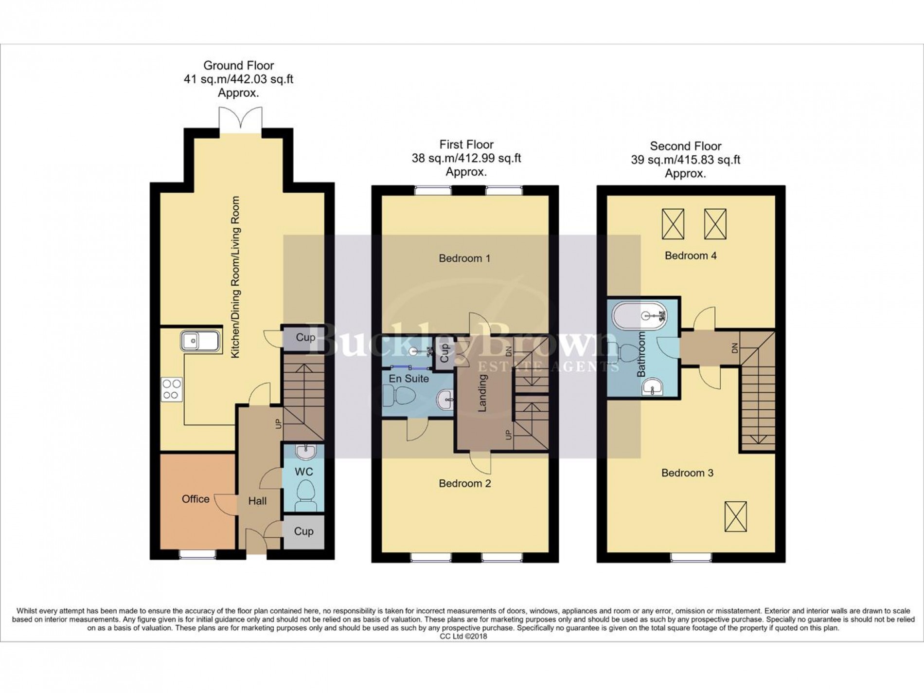 Floorplan for Bevin Place, Edwinstowe