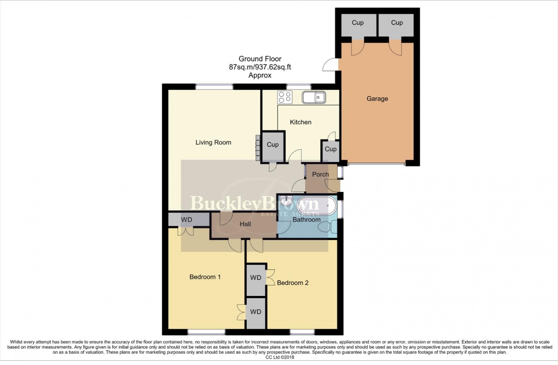 Floorplan for Woodhall Close, Mansfield