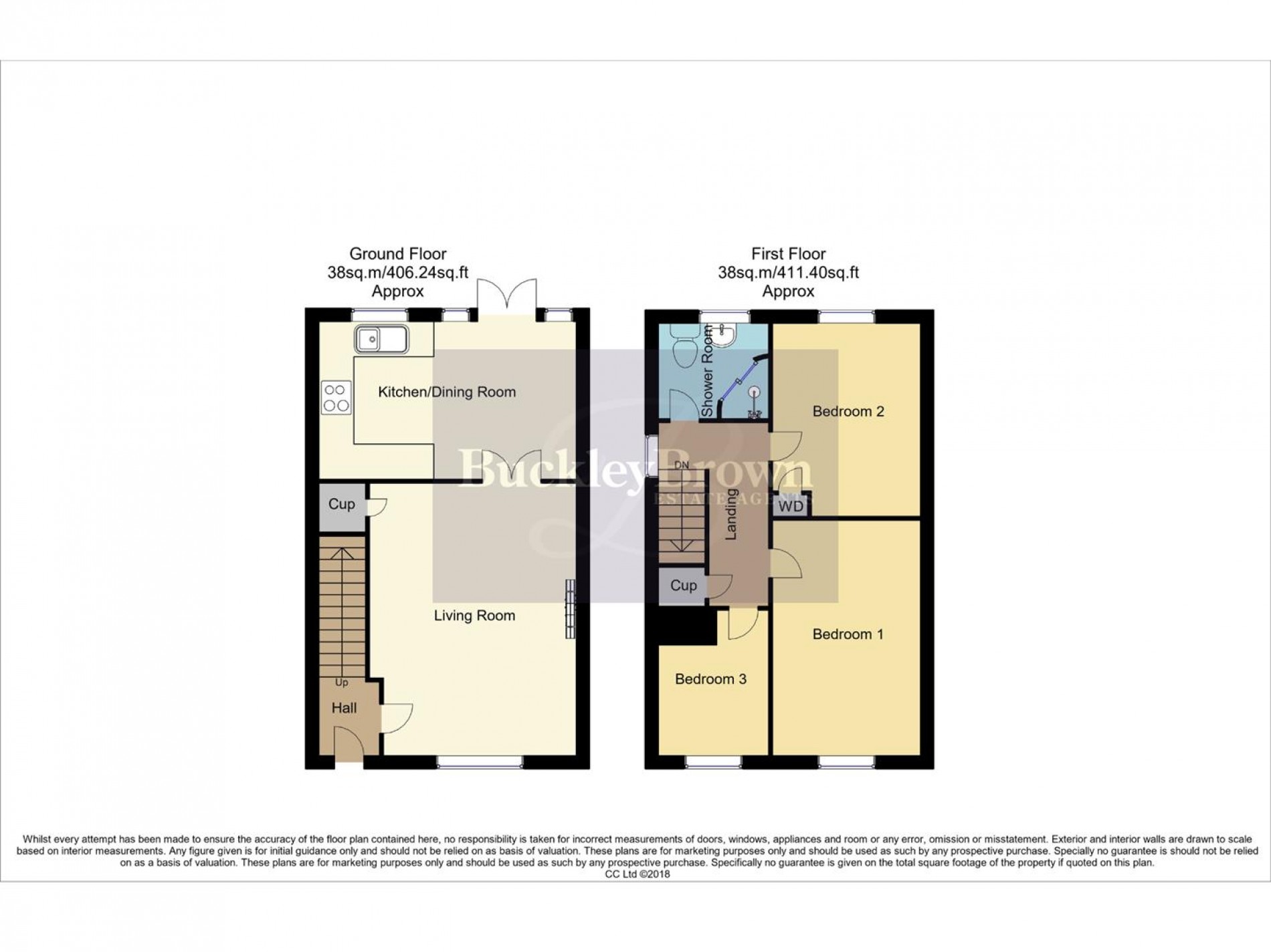 Floorplan for Newtondale Avenue, Forest Town, Mansfield