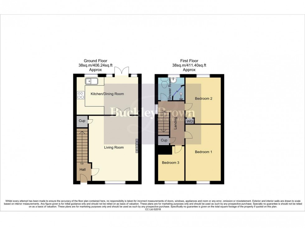 Floorplan for Newtondale Avenue, Forest Town, Mansfield
