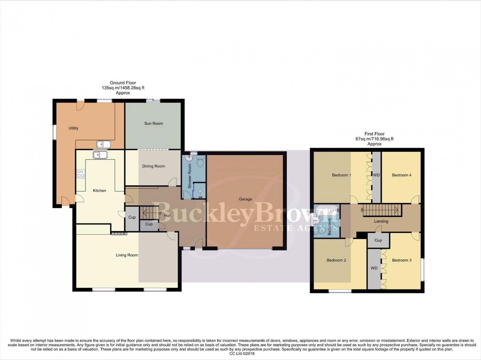 Floorplan for Swinton Rise, Ravenshead, Nottingham