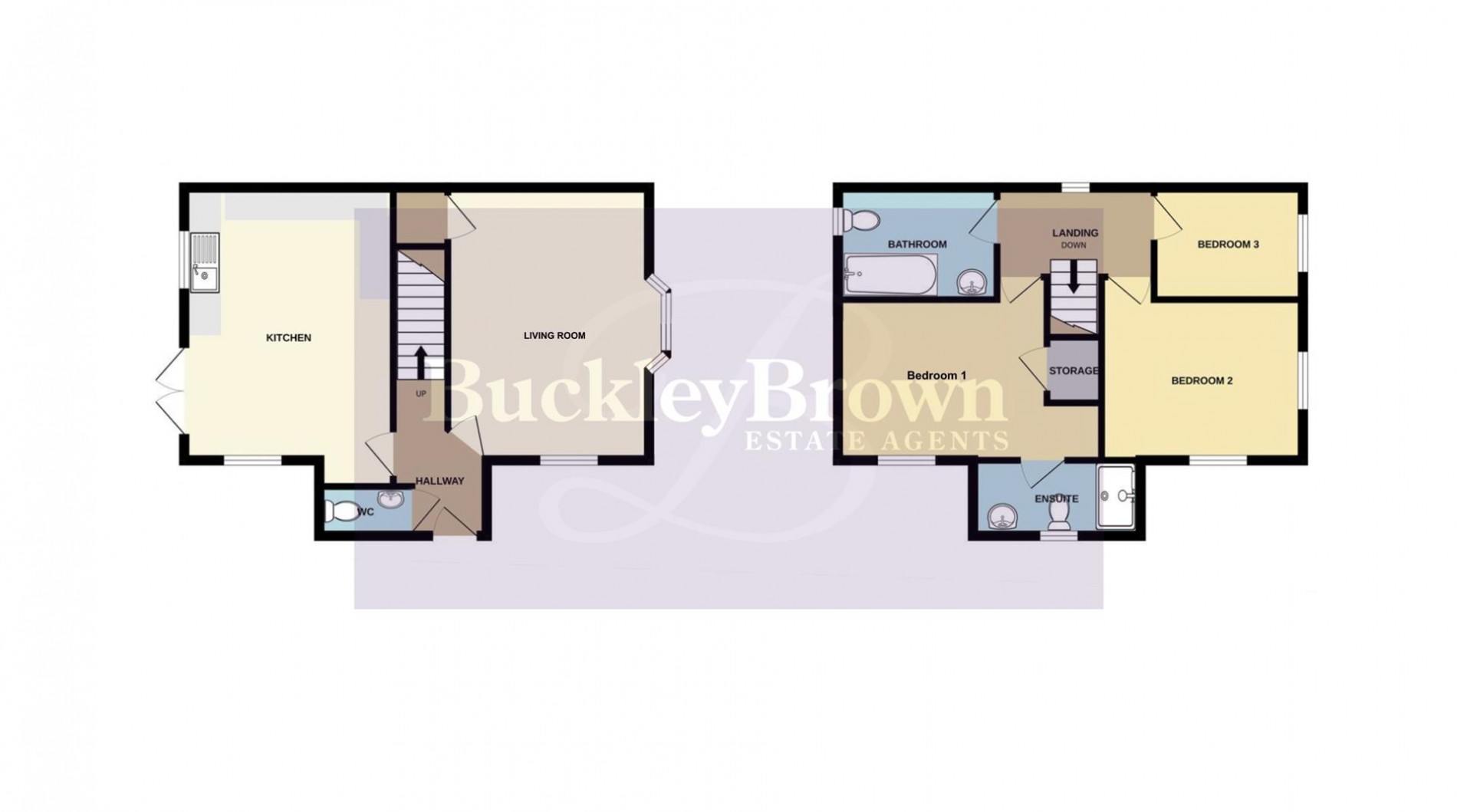 Floorplan for Shetland Close, Shirebrook, Mansfield