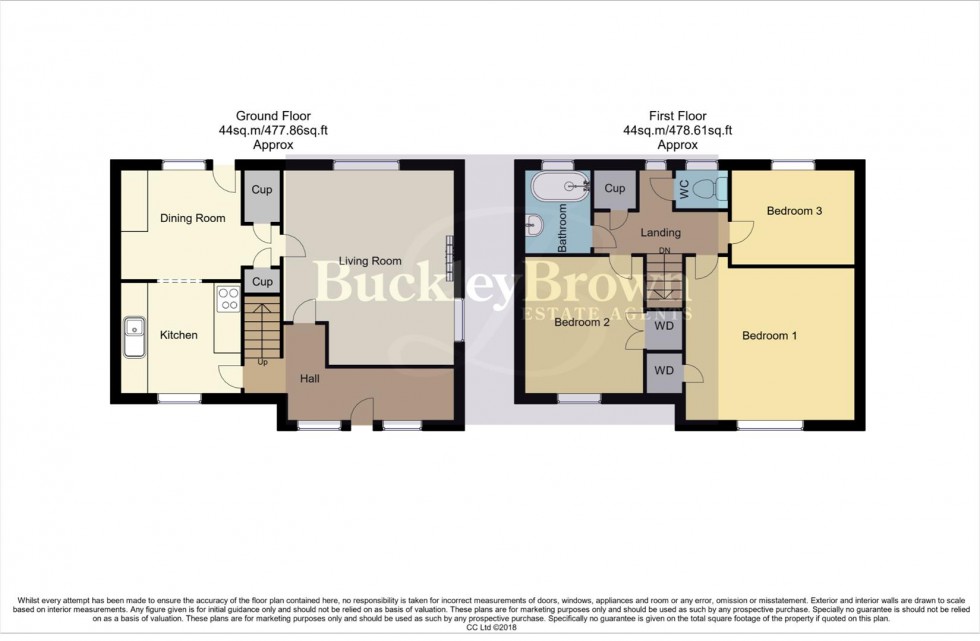 Floorplan for Vale Road, Mansfield Woodhouse, Mansfield
