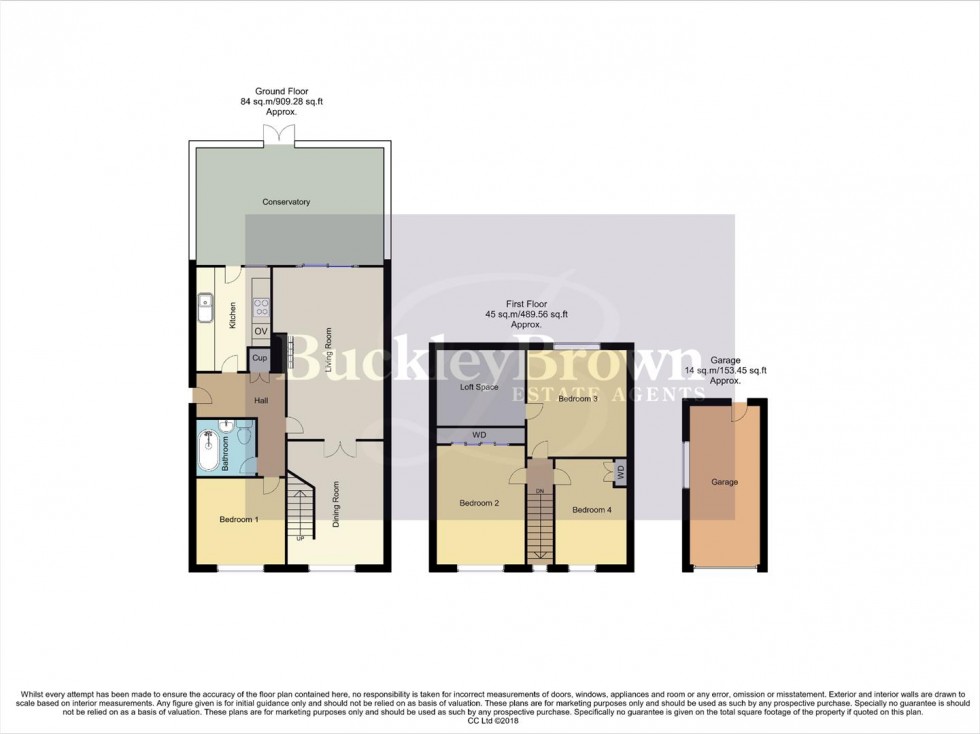 Floorplan for Dunelm Close, Sutton-In-Ashfield