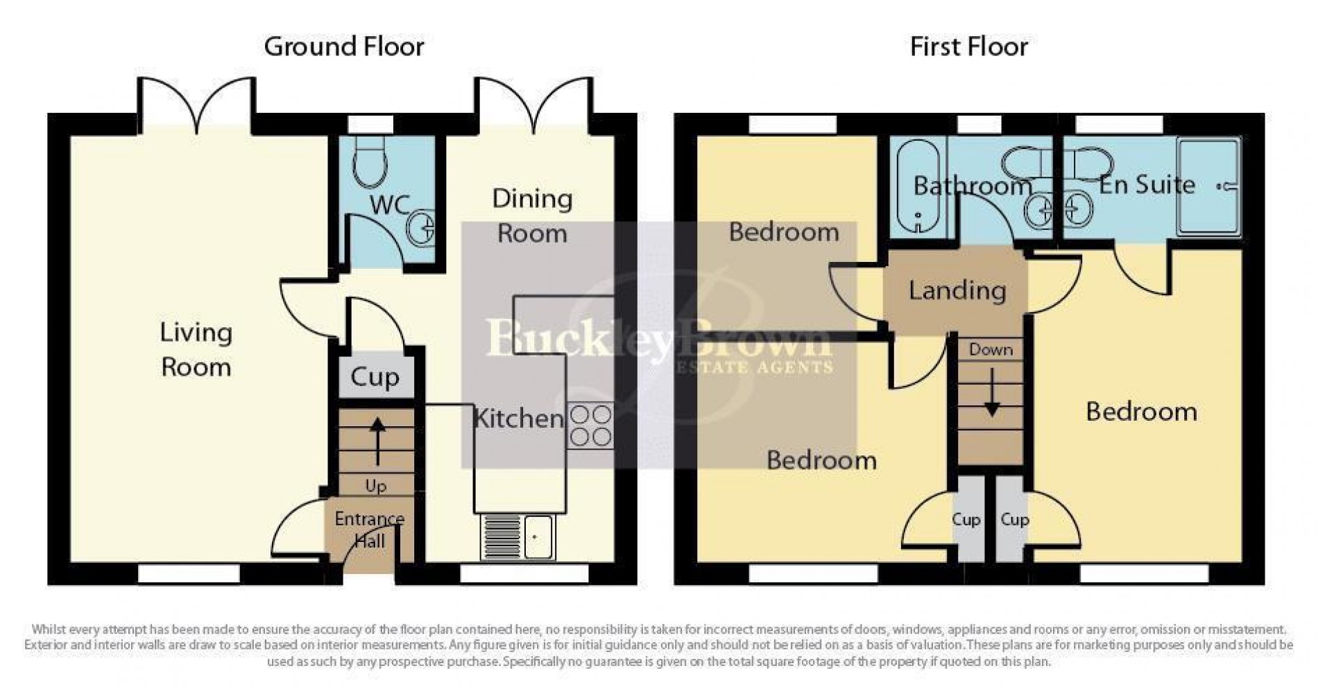 Floorplan for Second Avenue, Edwinstowe