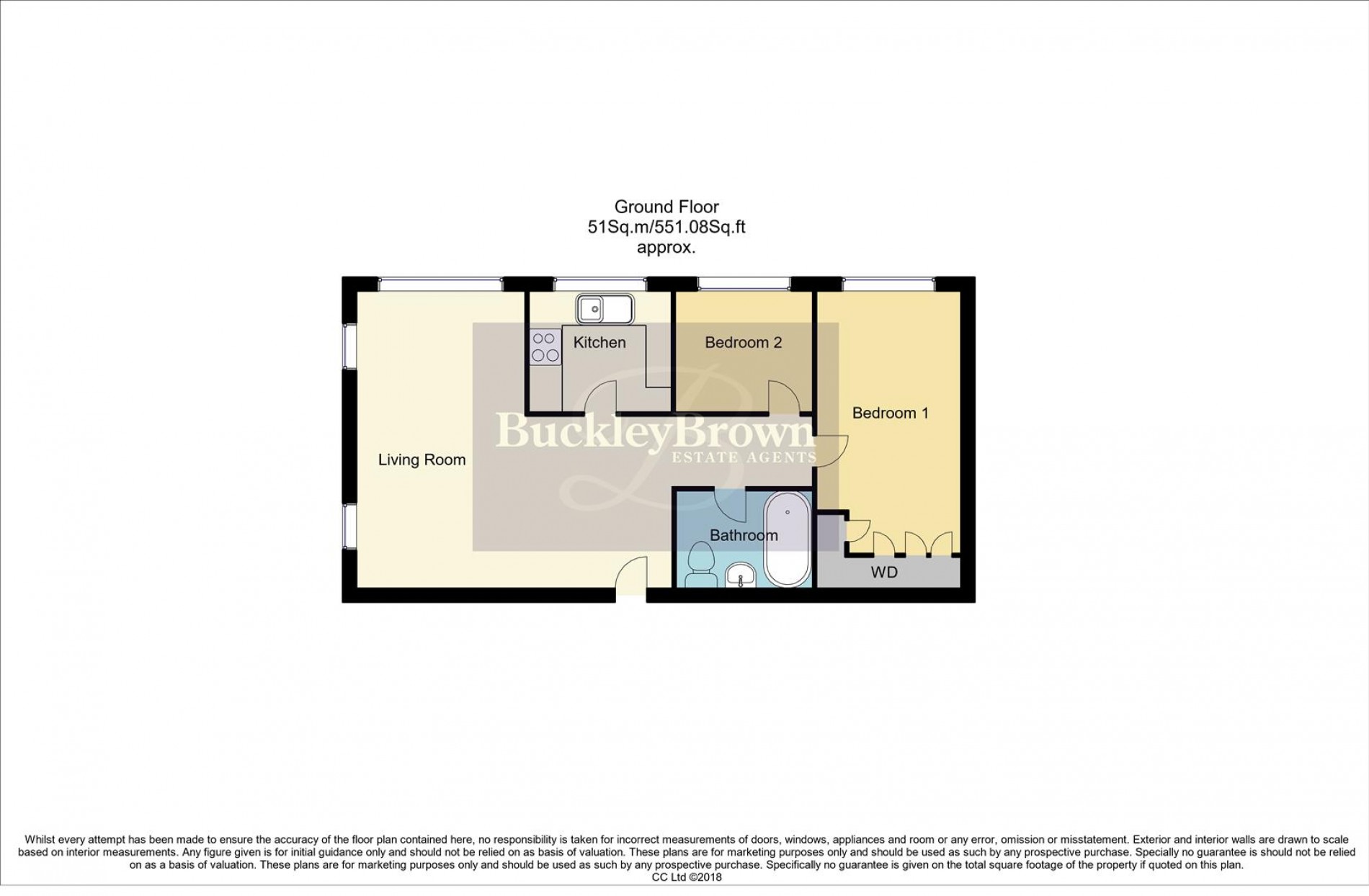 Floorplan for Albert Street, Mansfield Woodhouse, Mansfield