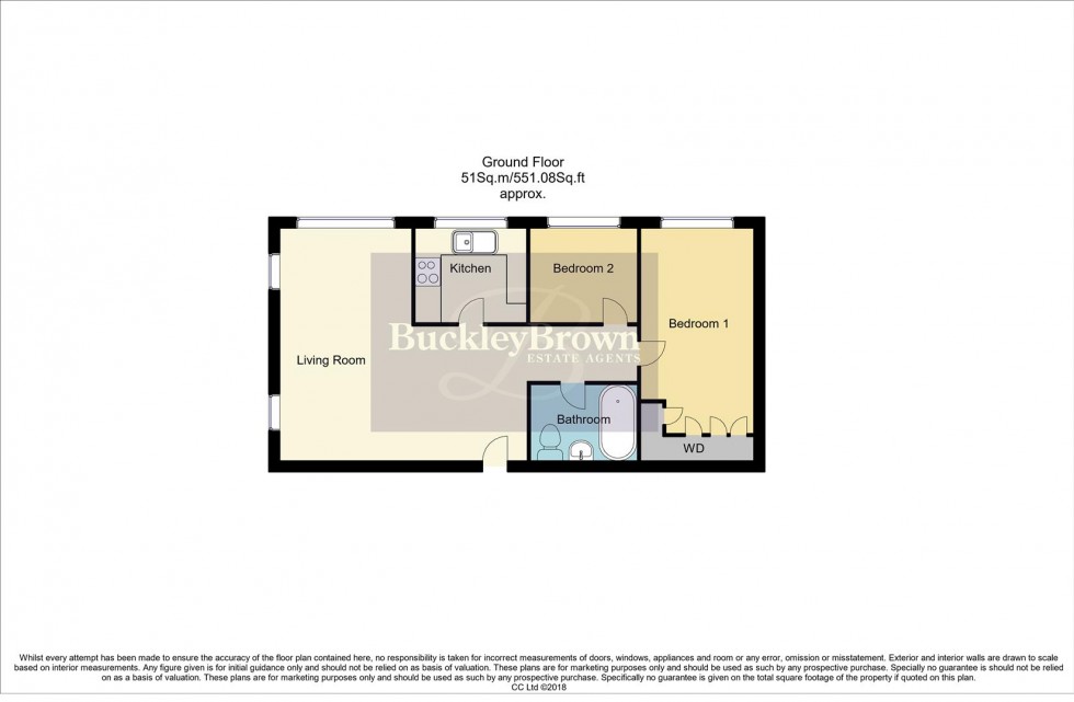 Floorplan for Albert Street, Mansfield Woodhouse, Mansfield