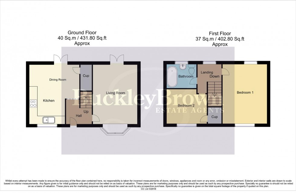 Floorplan for Middleton Road, Mansfield Woodhouse, Mansfield