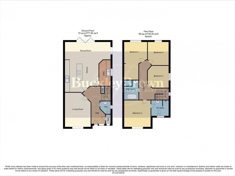 Floorplan for Newlands Drive, Forest Town, Mansfield