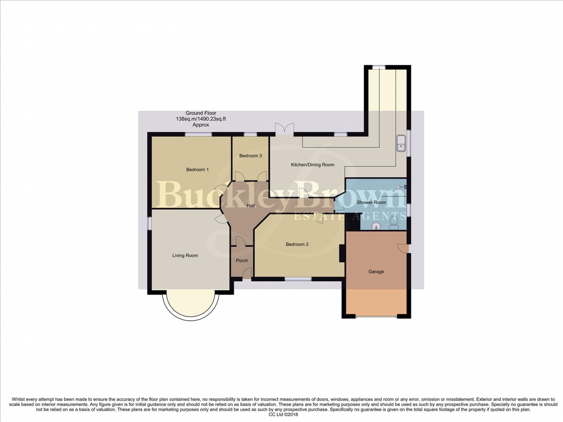 Floorplan for Ladybrook Lane, Mansfield