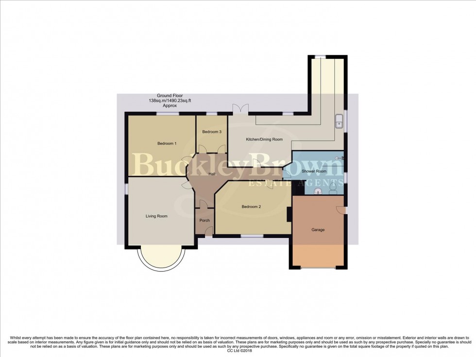 Floorplan for Ladybrook Lane, Mansfield