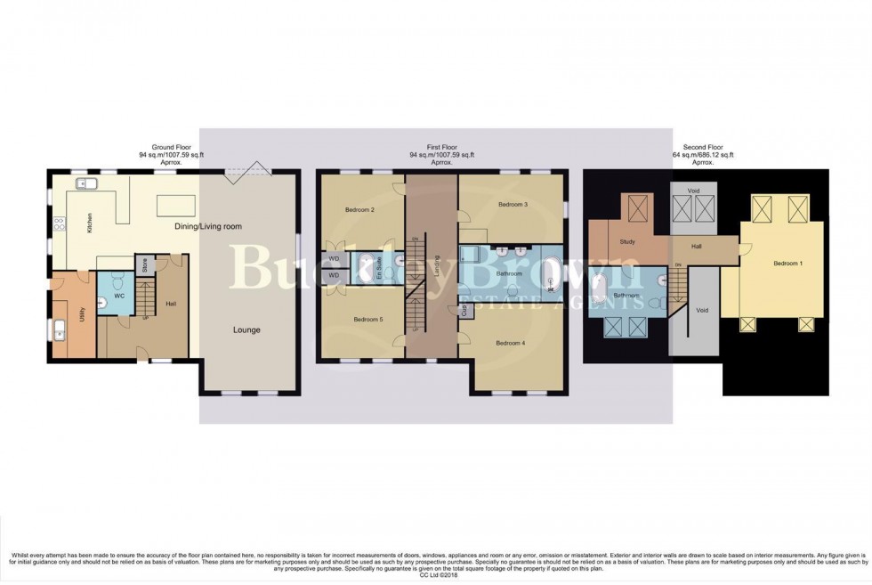 Floorplan for Peartree Lane, Edwinstowe, Mansfield