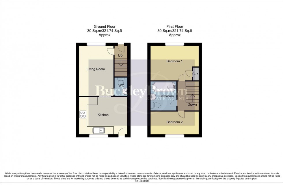 Floorplan for Clay Cross Drive, Clipstone Village, Mansfield