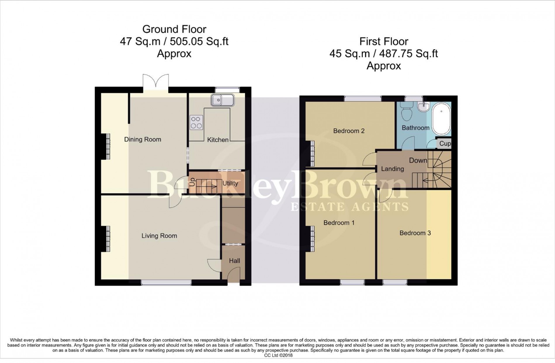 Floorplan for Devonshire Street, New Houghton, Mansfield
