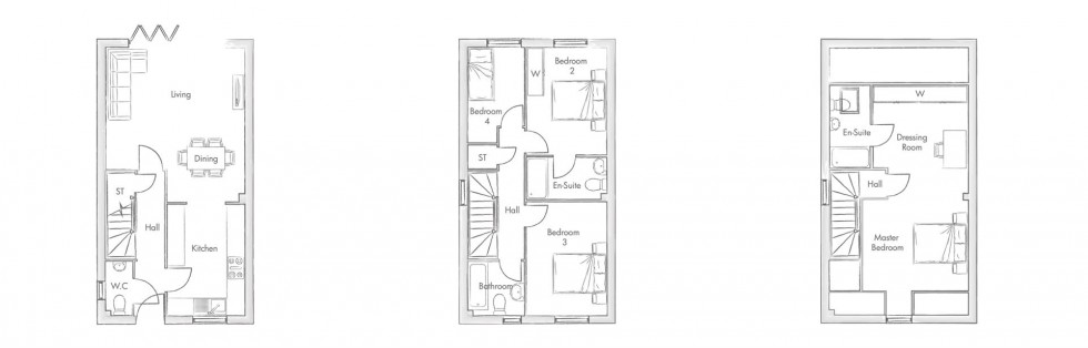 Floorplan for Plot 8, Clipstone Road East,, Forest Town