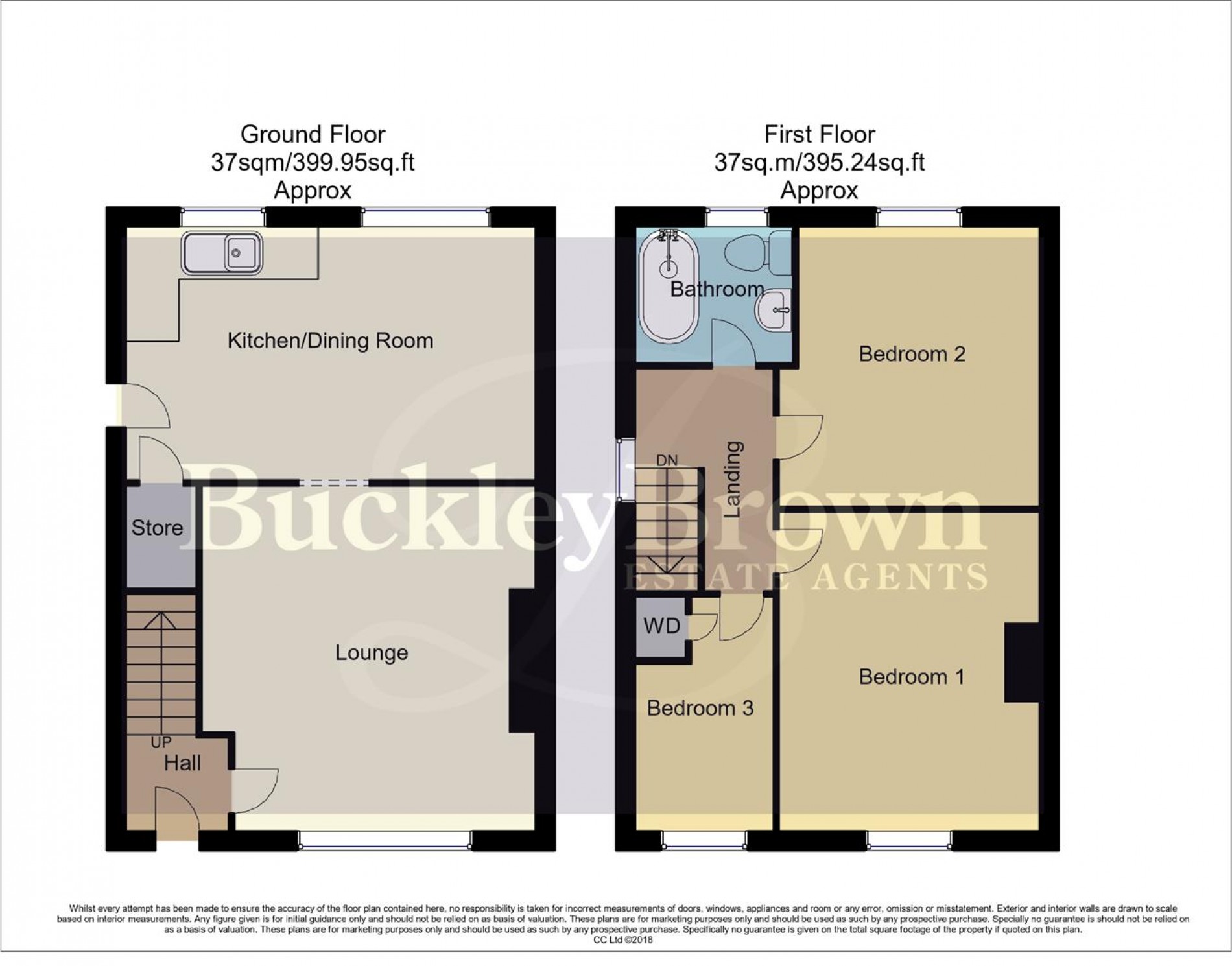 Floorplan for Bentinck Terrace, Warsop, Mansfield