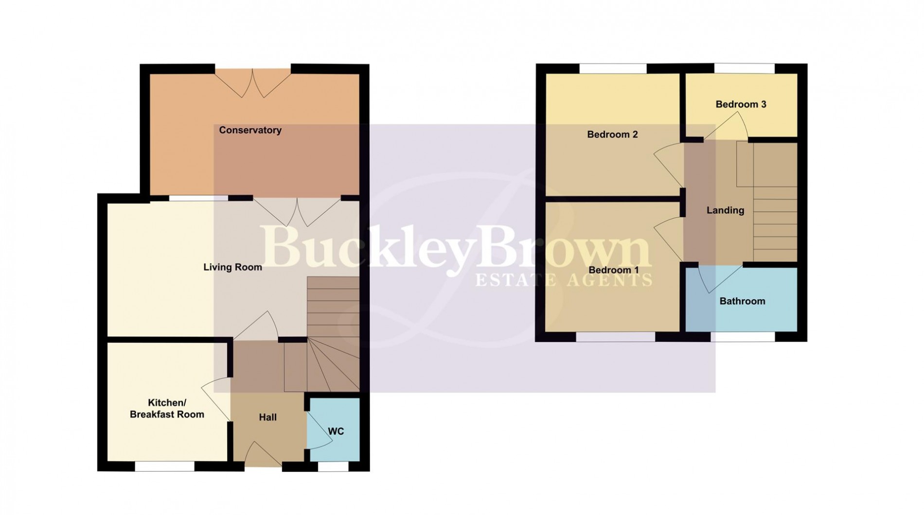 Floorplan for Thistle Bank, Mansfield Woodhouse, Mansfield