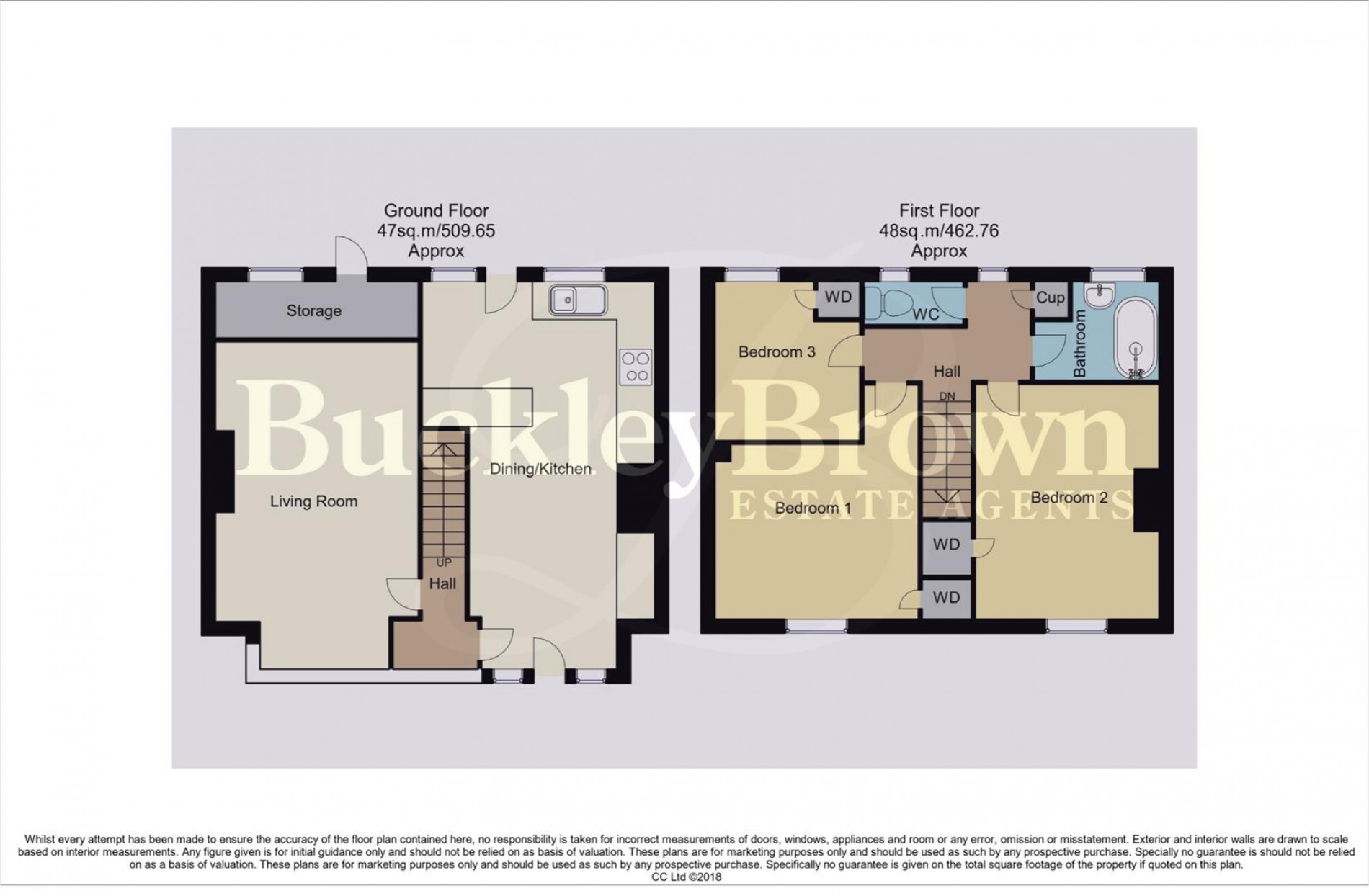 Floorplan for Townroe Drive, Mansfield
