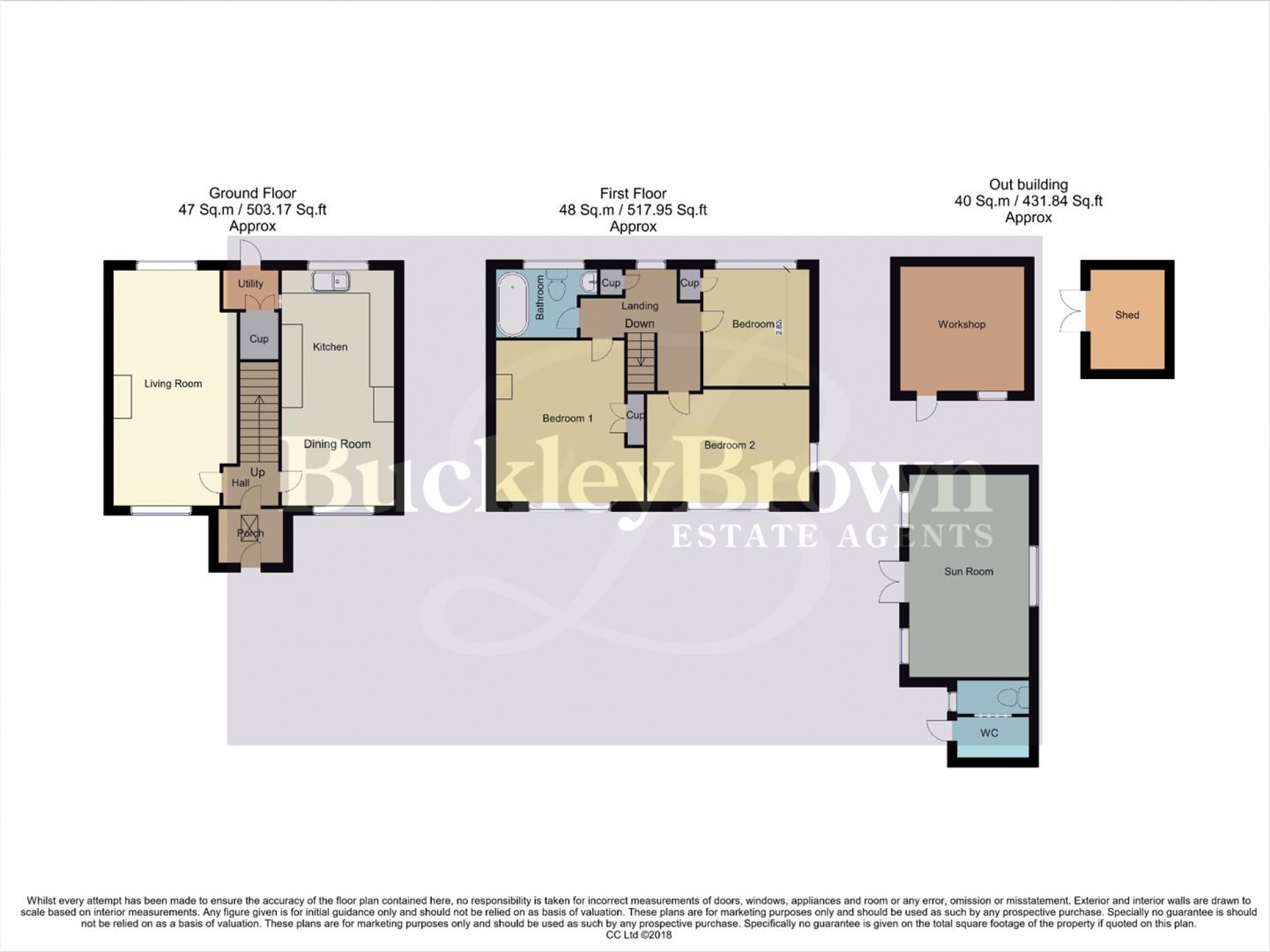 Floorplan for Sherwood Street, Warsop, Mansfield