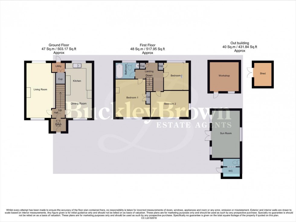 Floorplan for Sherwood Street, Warsop, Mansfield