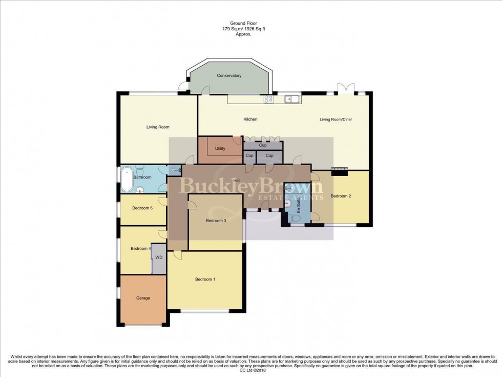 Floorplan for Lansdowne Avenue, Mansfield