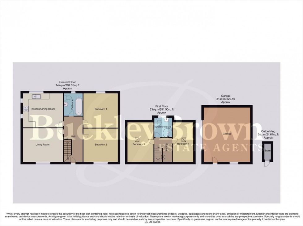Floorplan for Boughton Lane, Clowne, Chesterfield