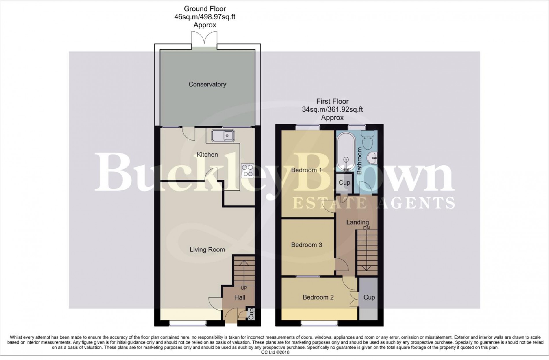 Floorplan for Woodside Road, Ravenshead, Nottingham