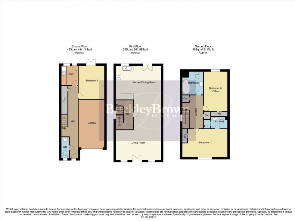 Floorplan for Occupation Lane, Edwinstowe, Mansfield