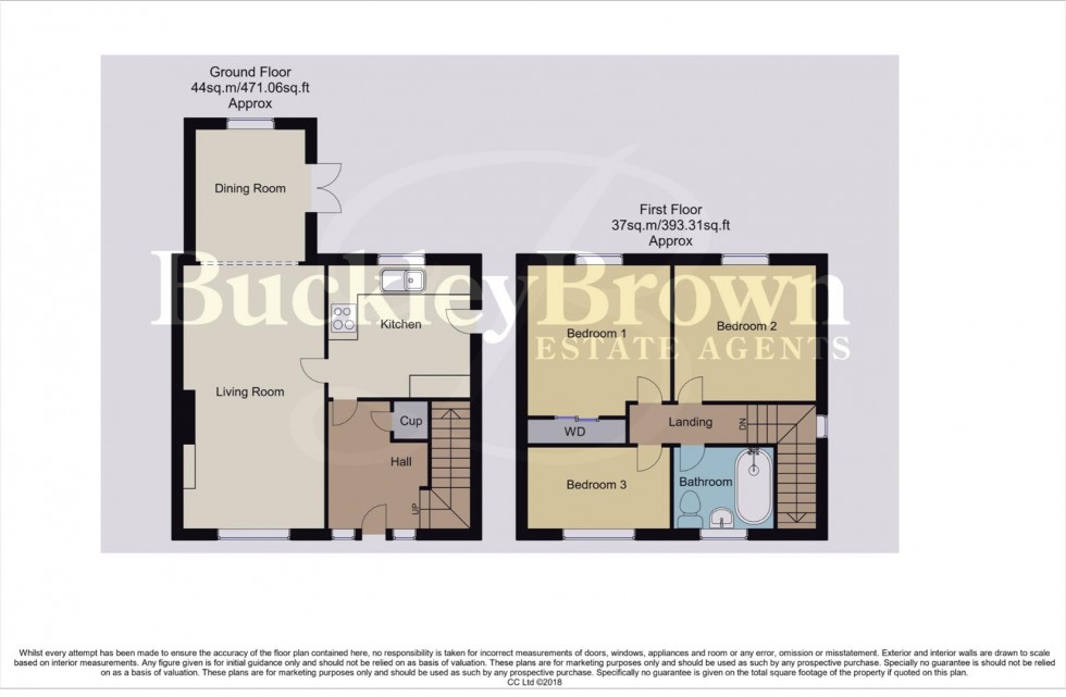 Floorplan for Castleton Close, Ravenshead