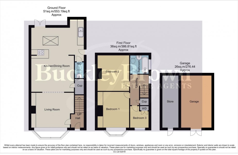 Floorplan for Chesterfield Road North, Mansfield