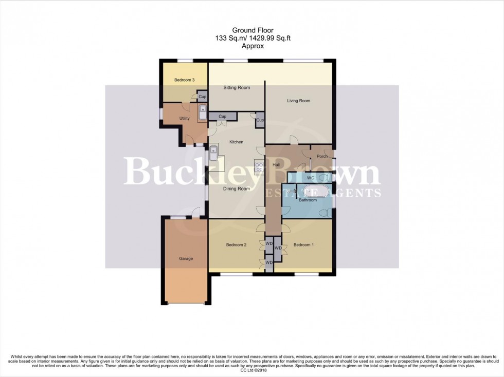 Floorplan for Ridgedale Road, Bolsover, Chesterfield