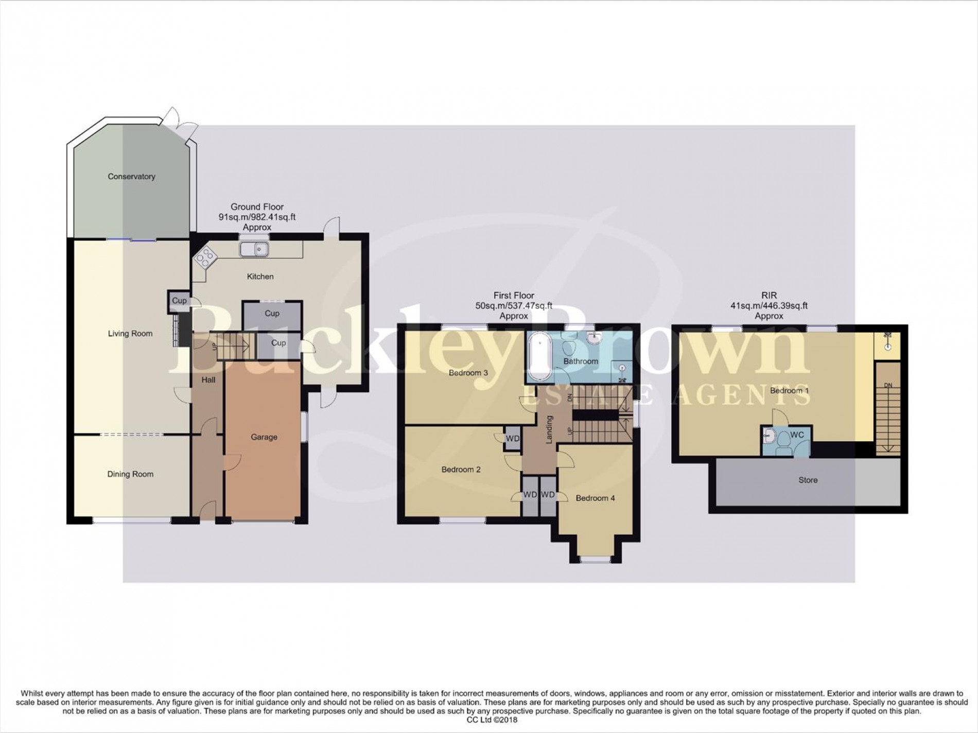 Floorplan for Cavendish Avenue, Edwinstowe, Mansfield