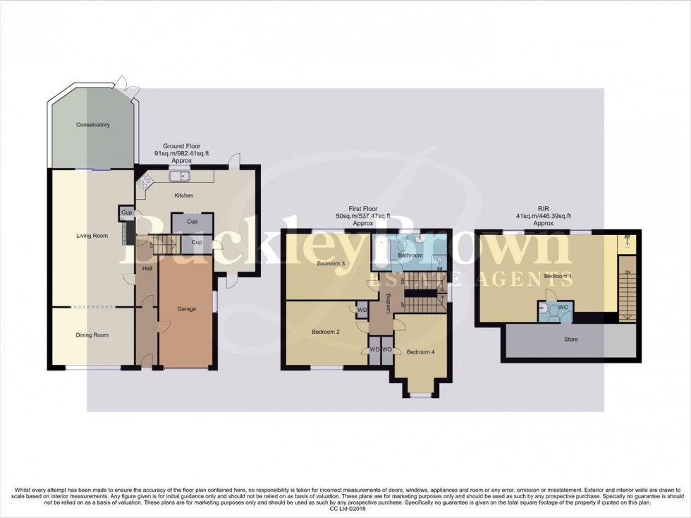 Floorplan for Cavendish Avenue, Edwinstowe, Mansfield
