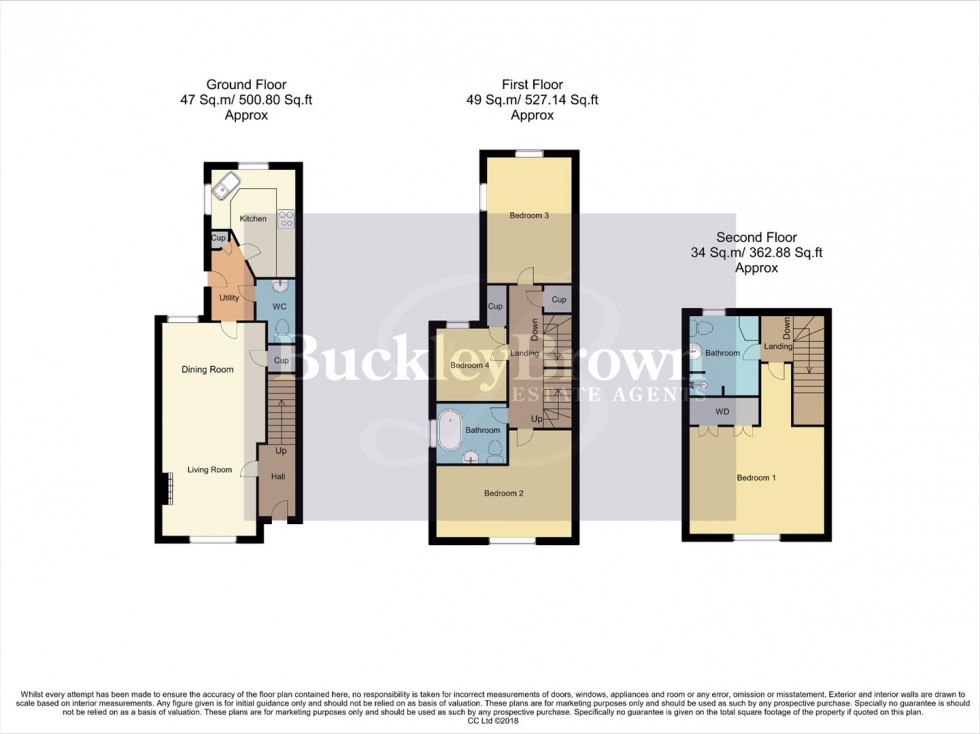 Floorplan for Wrightson Close, Sutton-In-Ashfield