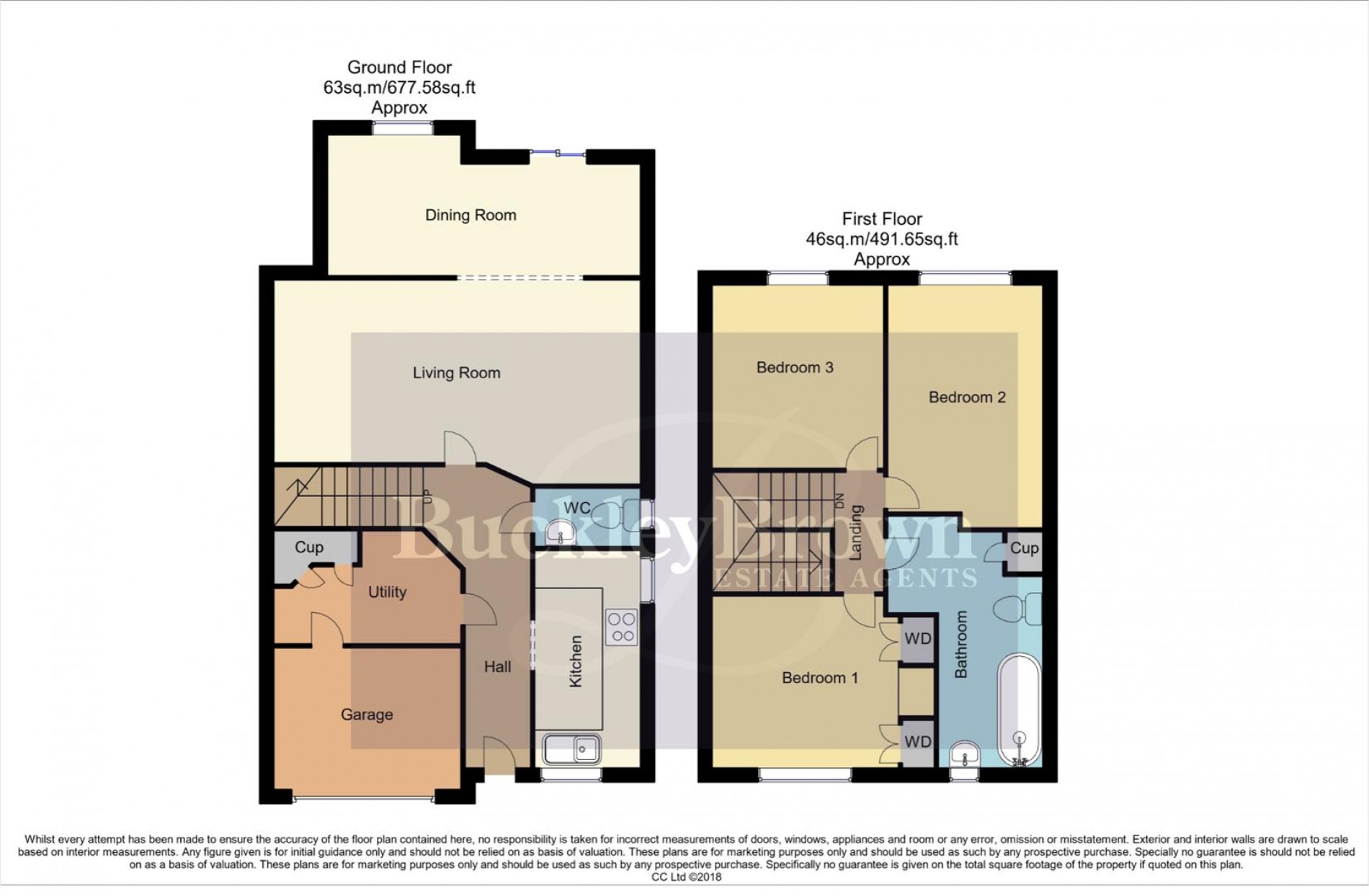Floorplan for Park Gardens, Sutton-In-Ashfield