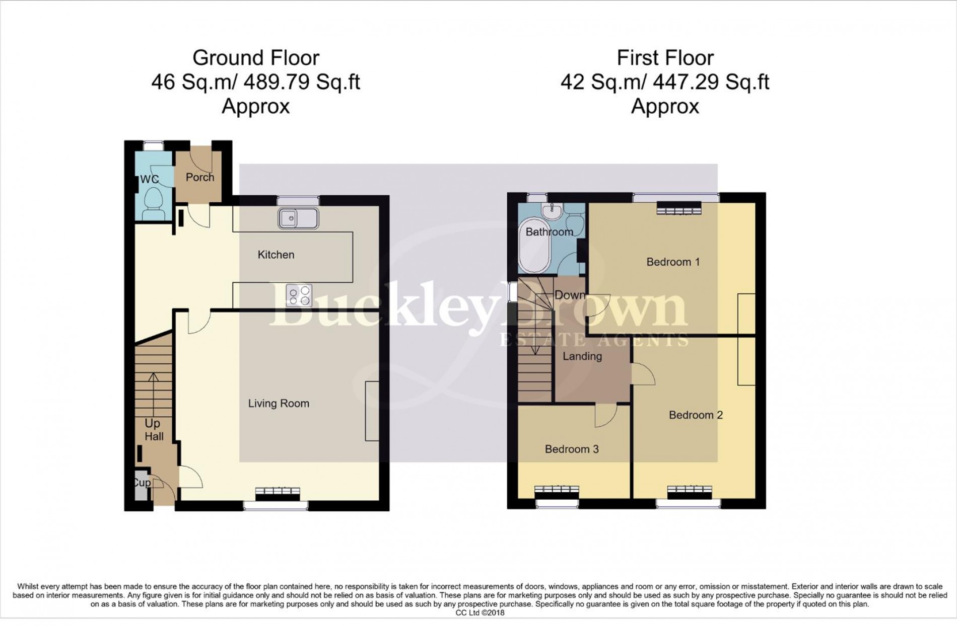 Floorplan for Wharmby Avenue, Mansfield