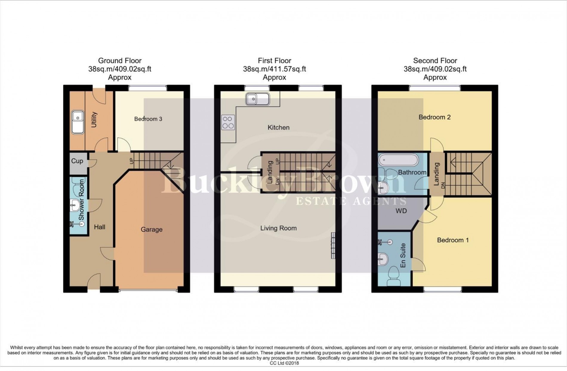 Floorplan for Millrise Road, Mansfield