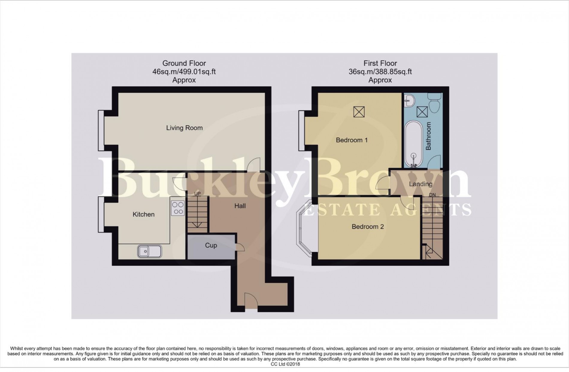 Floorplan for Manor House, Mansfield Woodhouse, Mansfield