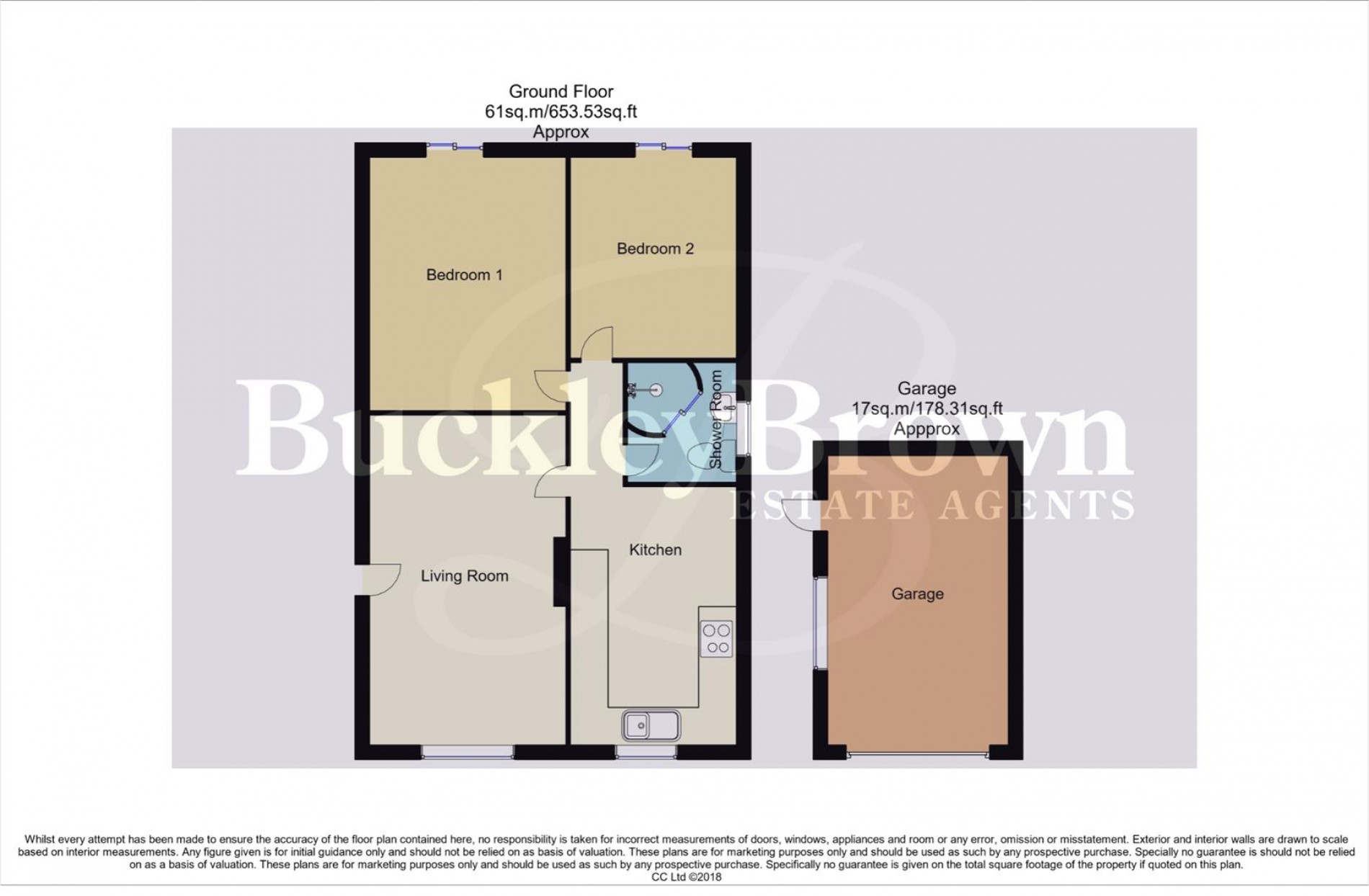 Floorplan for Worcester Avenue, Mansfield Woodhouse, Mansfield