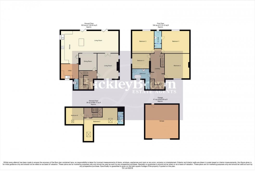 Floorplan for Blackbanks, Stanfree, Chesterfield