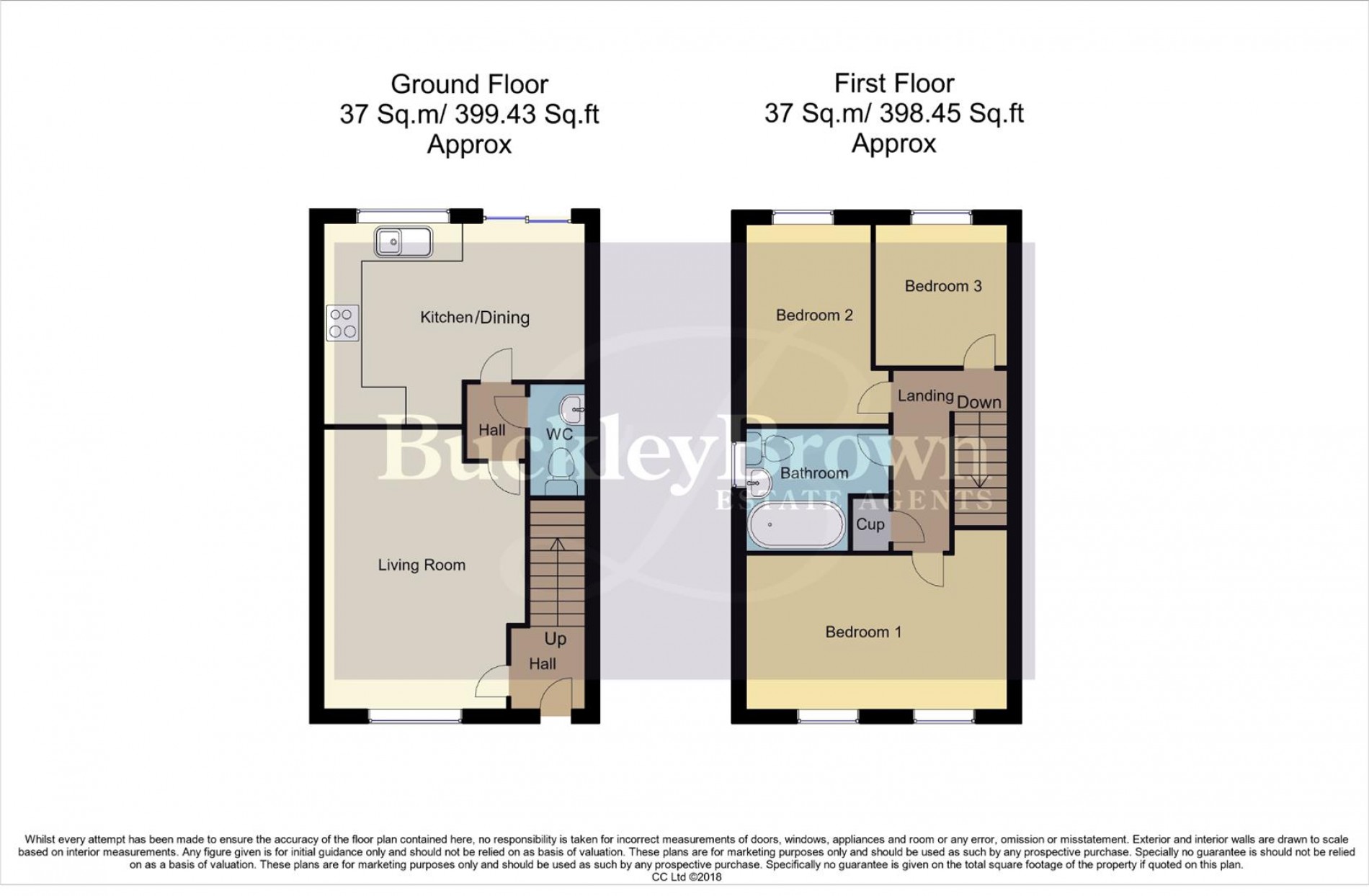 Floorplan for Acorn View, Kirkby-In-Ashfield, Nottingham