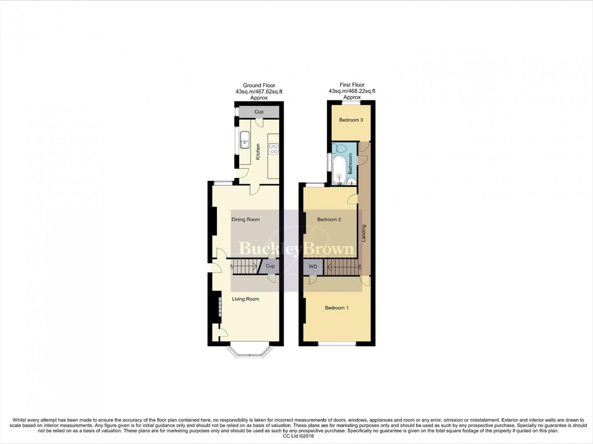 Floorplan for Burns Street, Mansfield