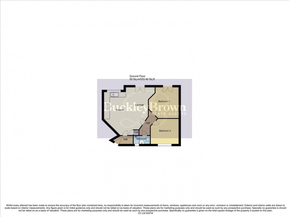 Floorplan for Bowne Street, Sutton-In-Ashfield