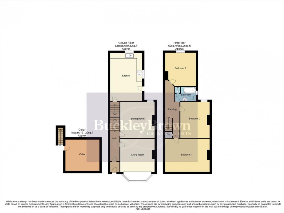 Floorplan for Southwell Road West, Mansfield
