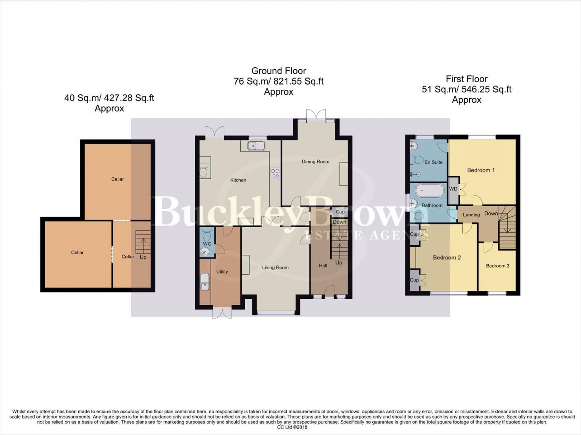 Floorplan for Lichfield Avenue, Mansfield