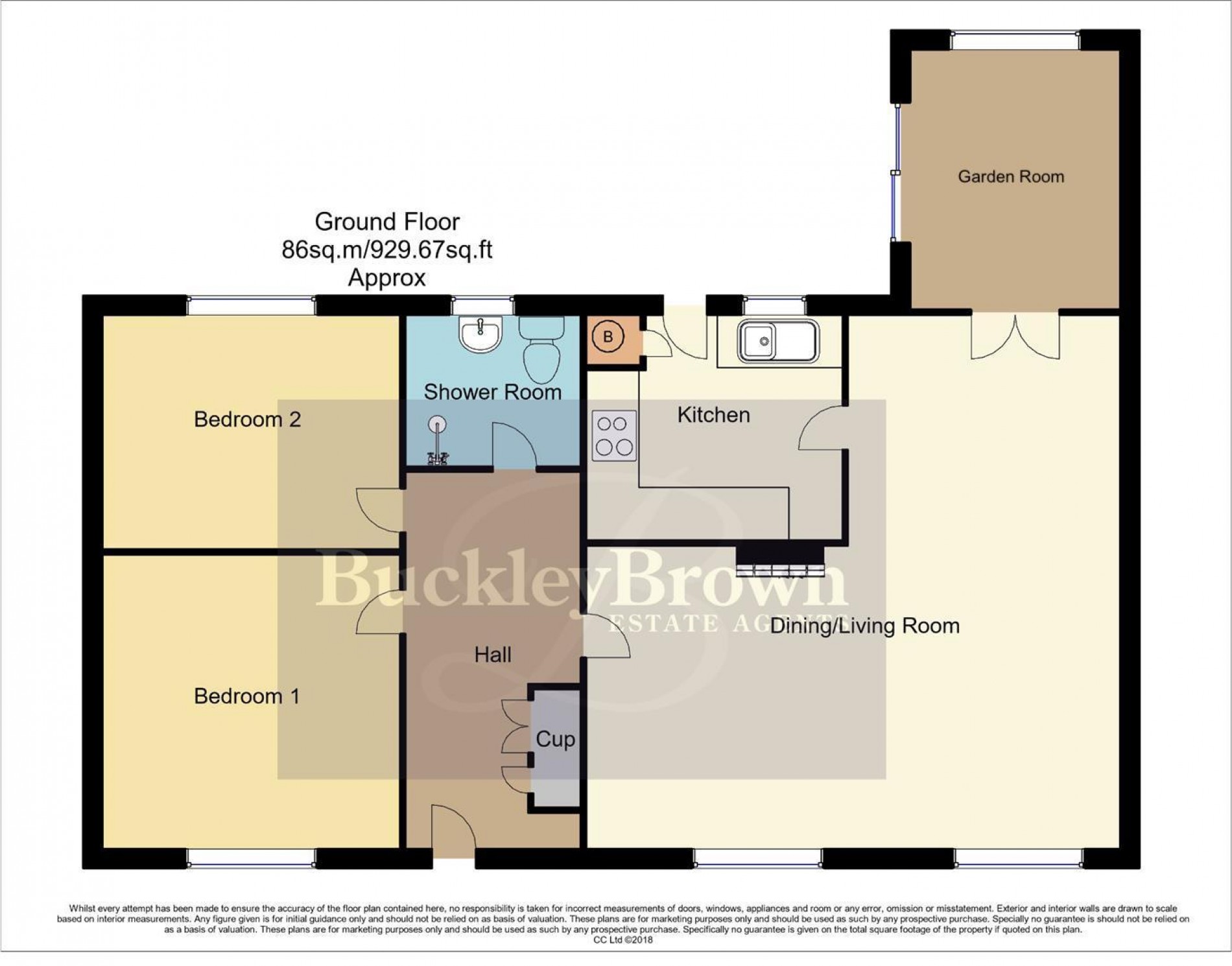 Floorplan for Windsor Gardens, Mansfield