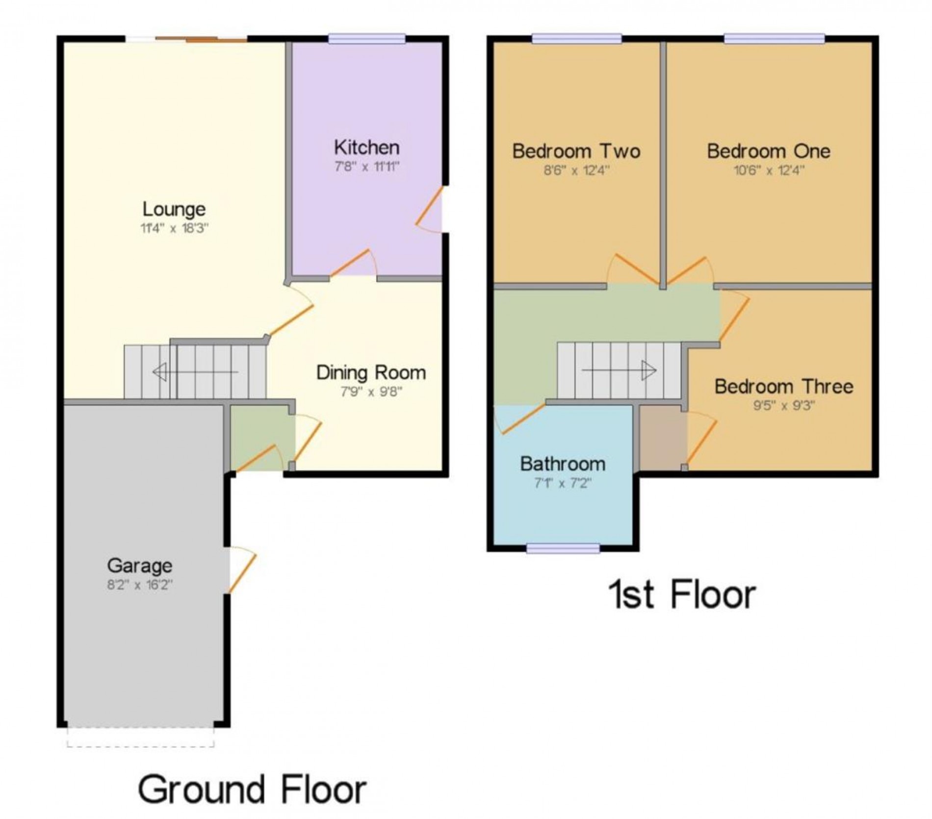 Floorplan for Stonechurch View, Annesley, Nottingham