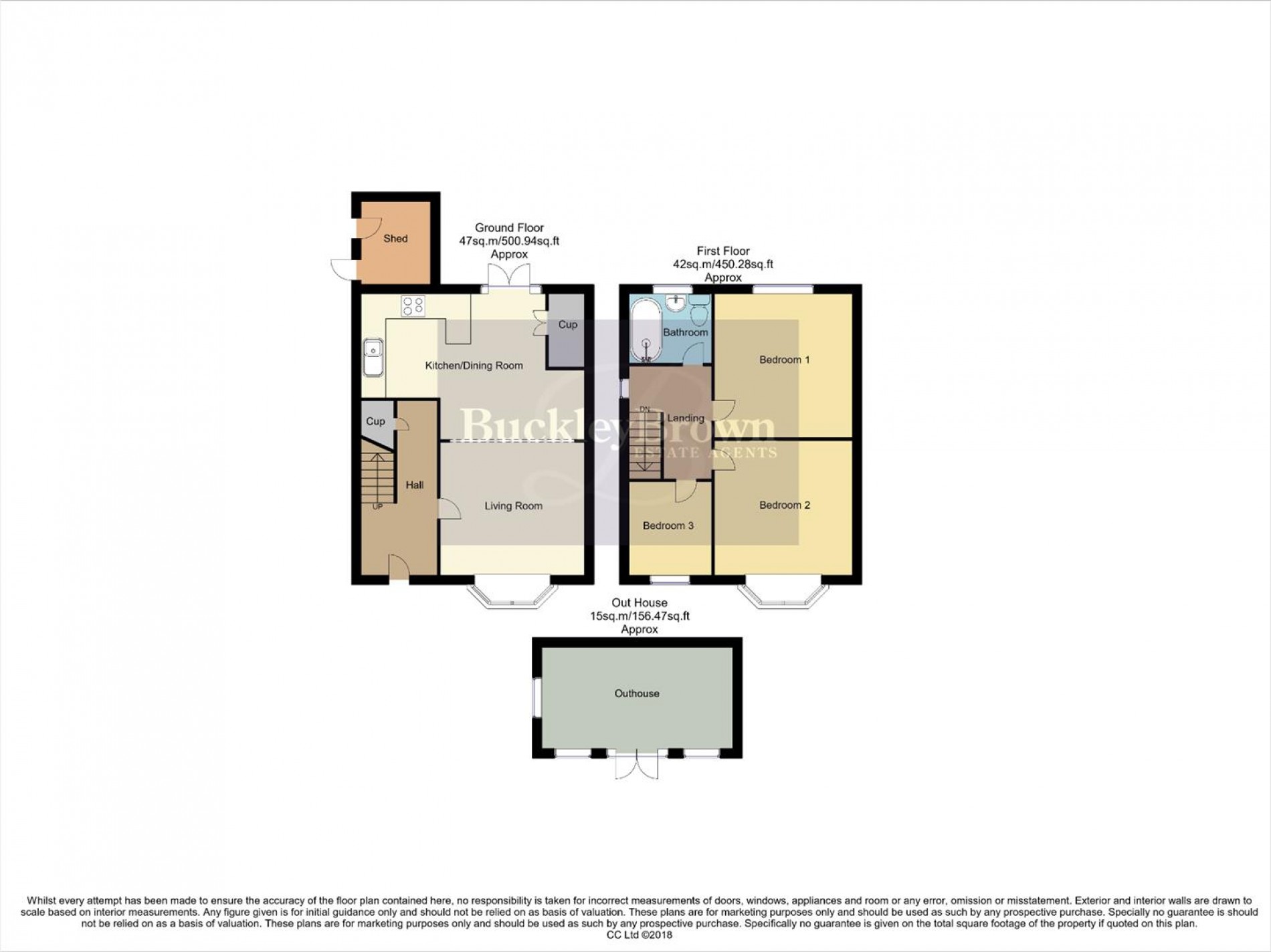 Floorplan for Cambria Road, Pleasley, Mansfield