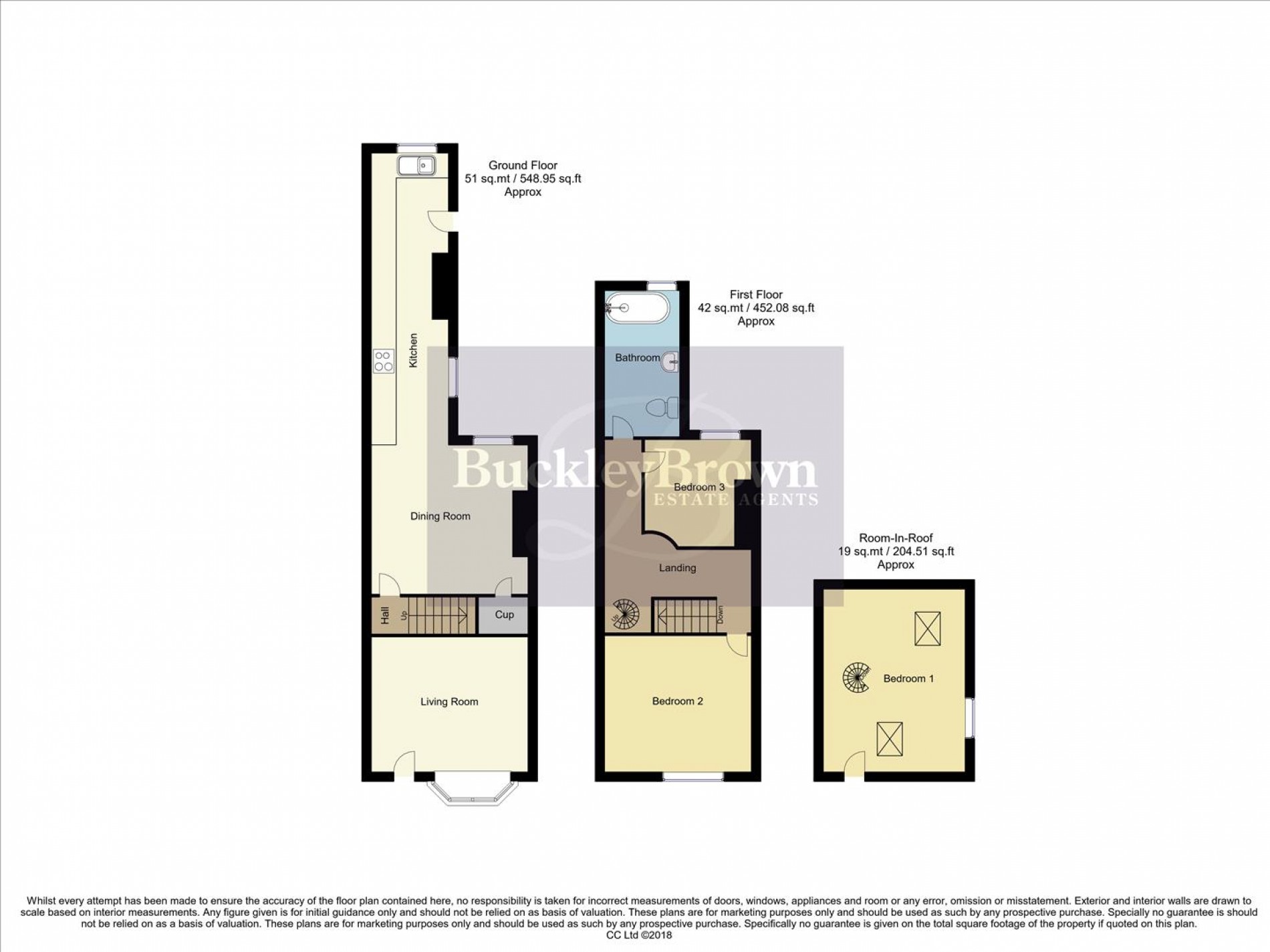 Floorplan for Skerry Hill, Mansfield