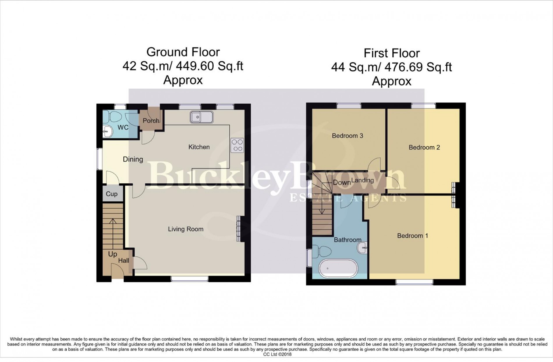 Floorplan for Crompton Road, Bilsthorpe, Newark